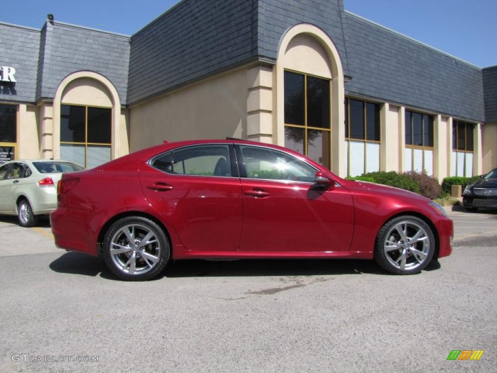 Matador Red Mica 2009 Lexus IS 250 Exterior Photo #48143409