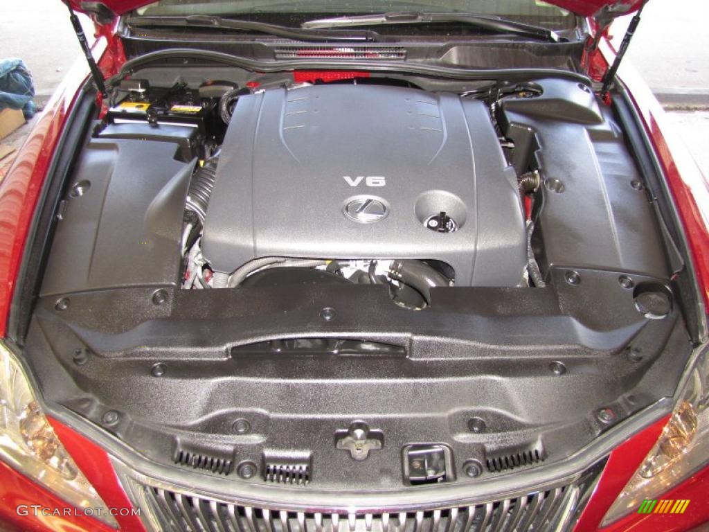 2009 Lexus IS 250 2.5 Liter DOHC 24-Valve VVT-i V6 Engine Photo #48143598
