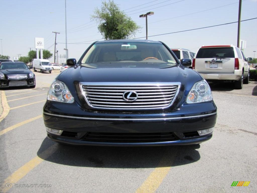 2006 LS 430 - Blue Onyx Pearl / Cashmere photo #2