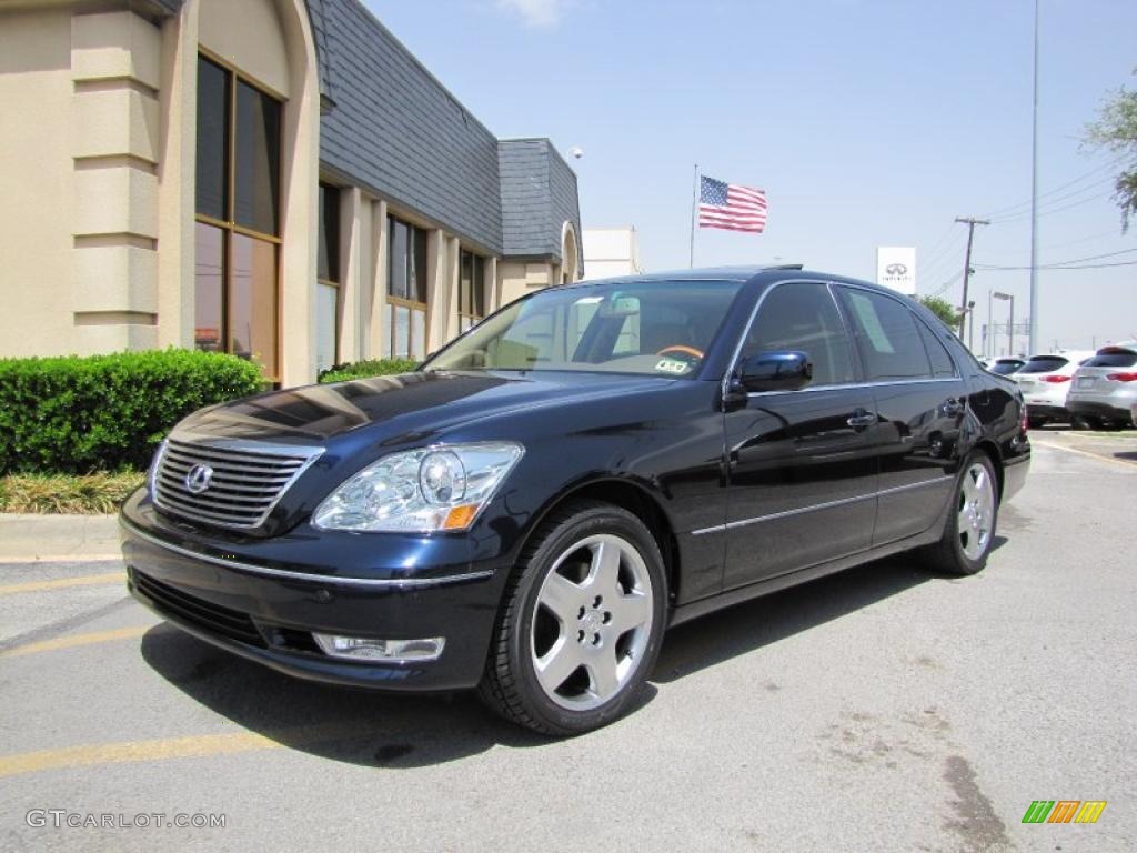 2006 LS 430 - Blue Onyx Pearl / Cashmere photo #3
