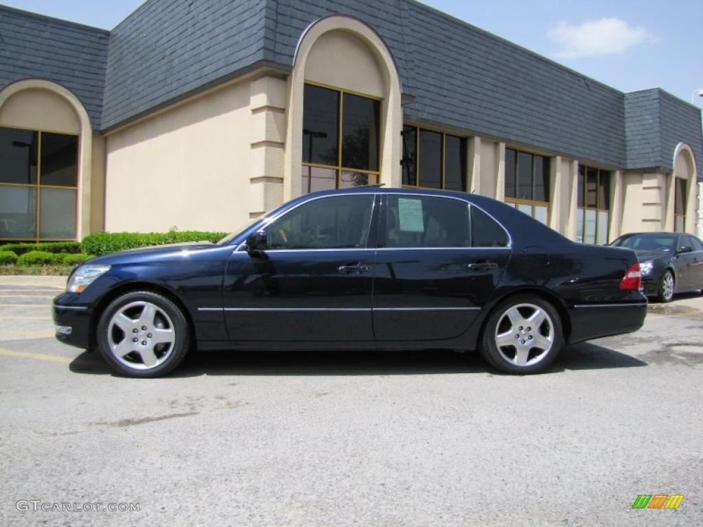 2006 LS 430 - Blue Onyx Pearl / Cashmere photo #4