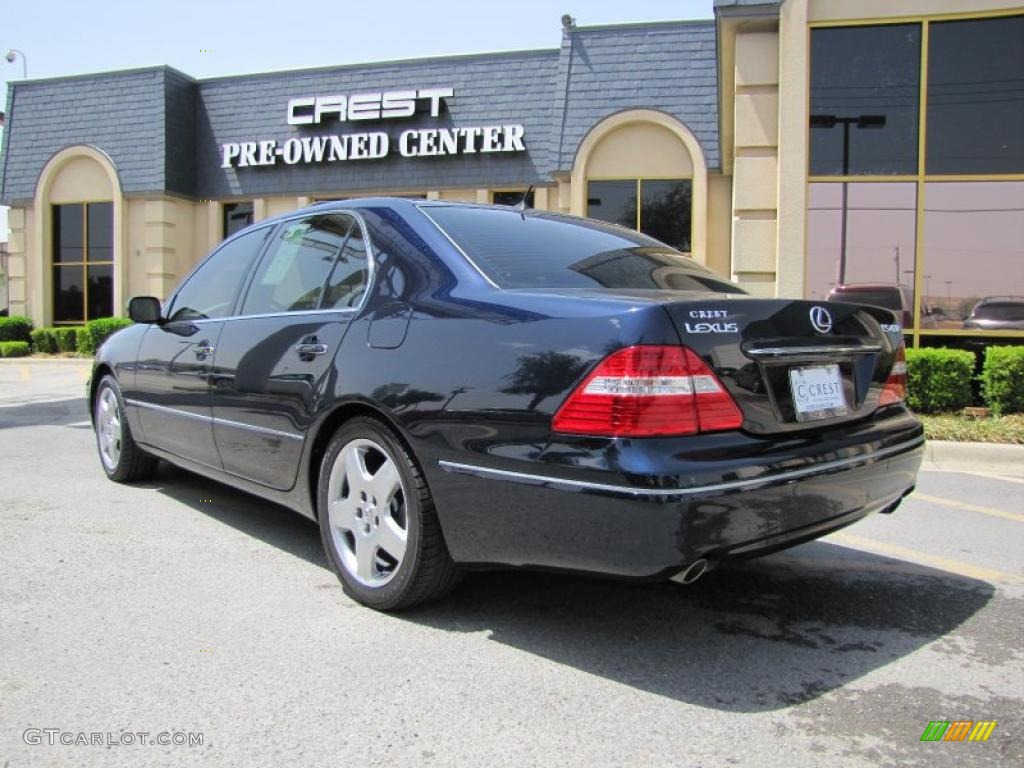 2006 LS 430 - Blue Onyx Pearl / Cashmere photo #5