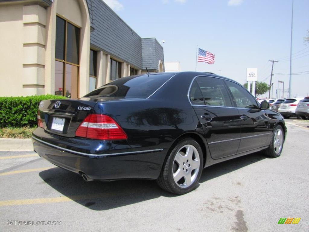 2006 LS 430 - Blue Onyx Pearl / Cashmere photo #6