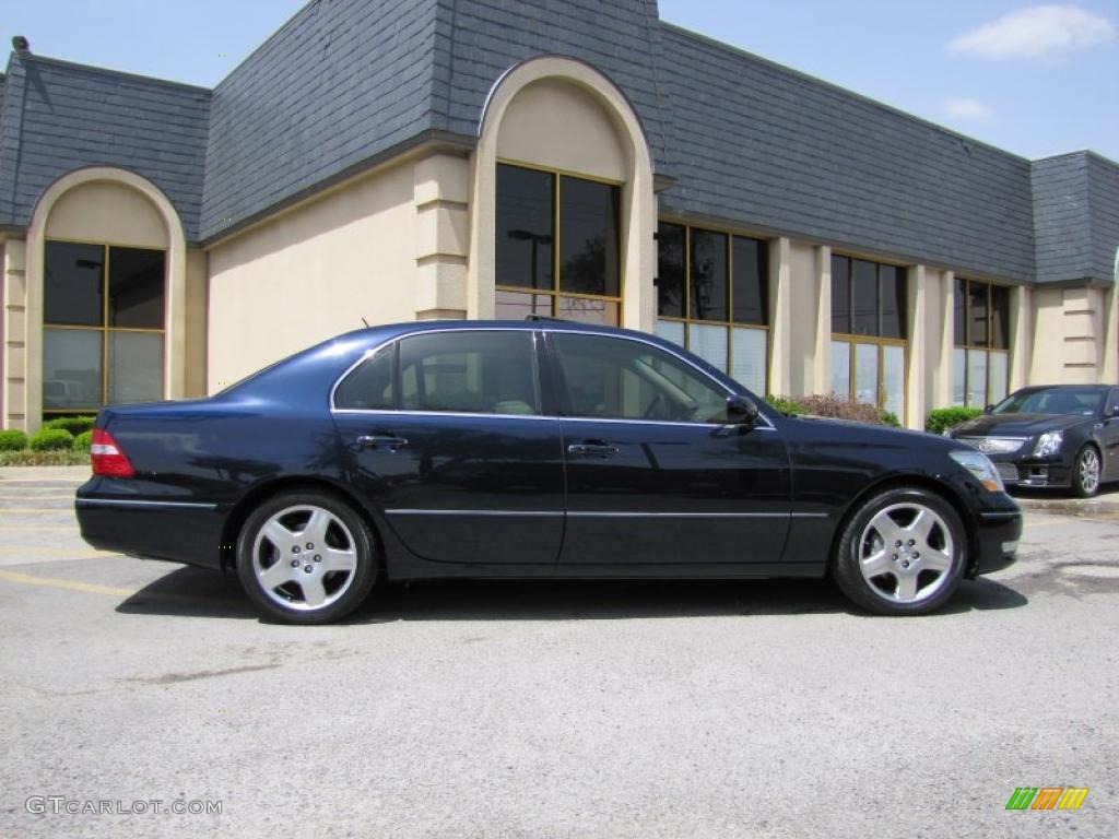 2006 LS 430 - Blue Onyx Pearl / Cashmere photo #7