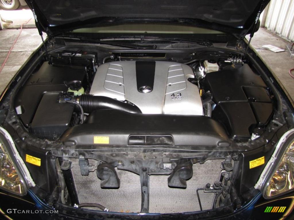 2006 LS 430 - Blue Onyx Pearl / Cashmere photo #18