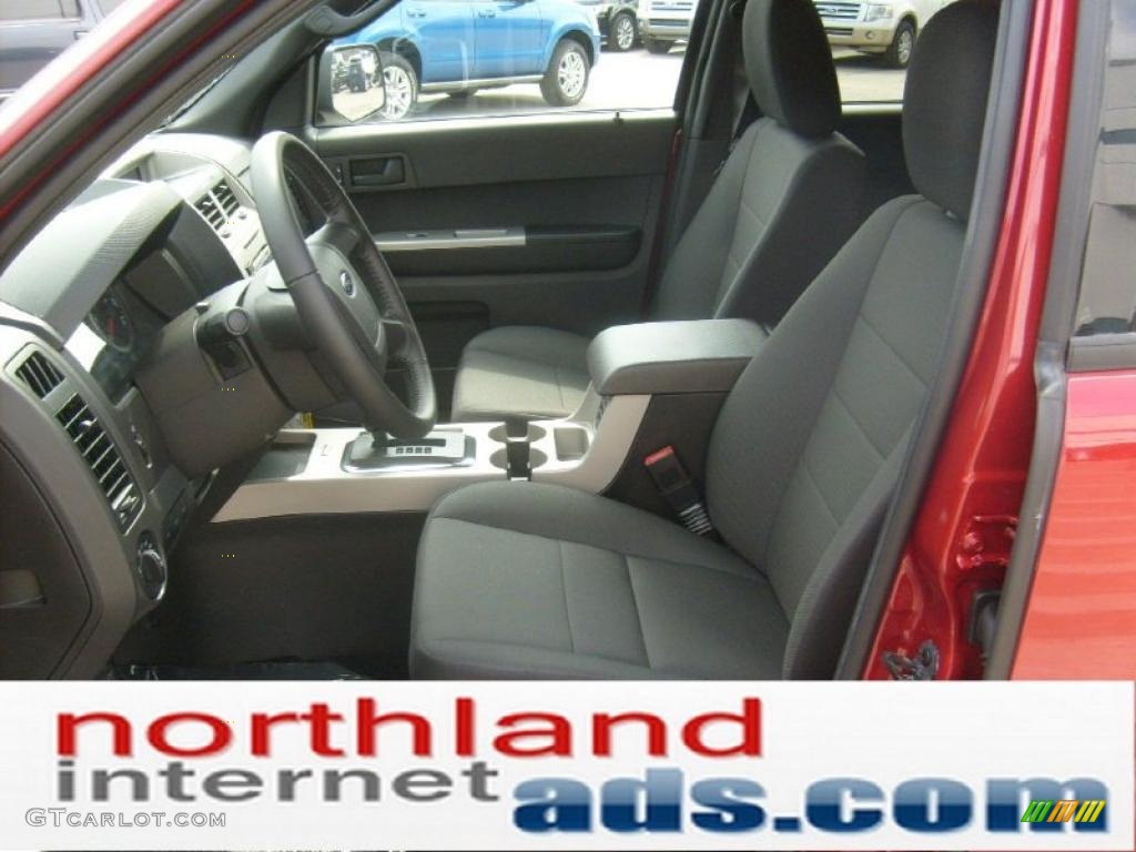 2011 Escape XLT V6 4WD - Sangria Red Metallic / Charcoal Black photo #9