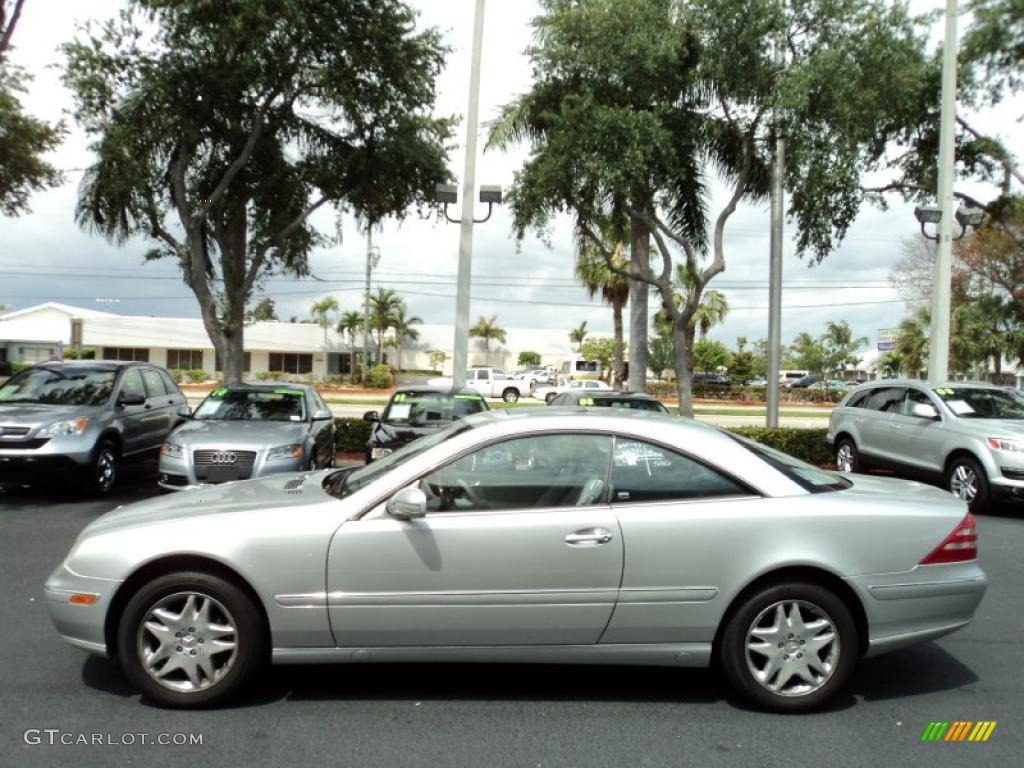 Brilliant Silver Metallic 2001 Mercedes-Benz CL 500 Exterior Photo #48144180