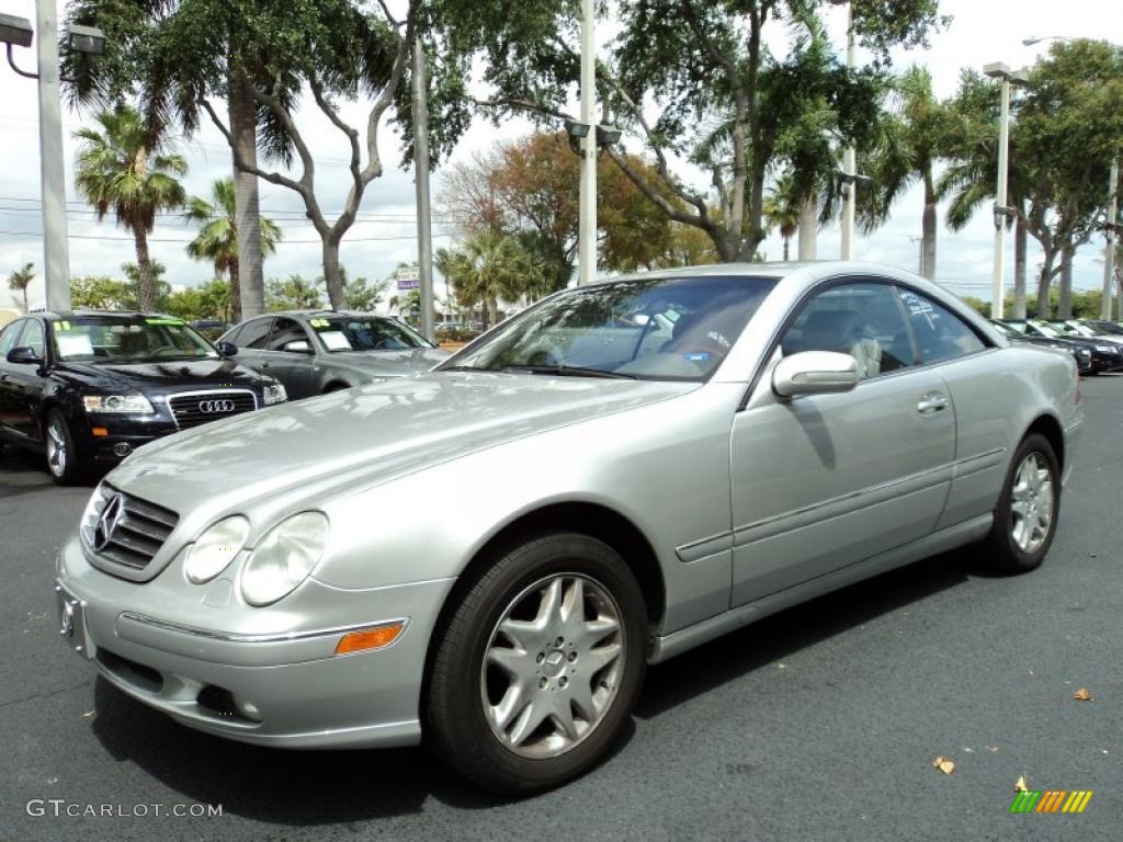 Brilliant Silver Metallic 2001 Mercedes-Benz CL 500 Exterior Photo #48144216