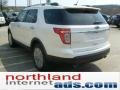 2011 White Platinum Tri-Coat Ford Explorer Limited 4WD  photo #5