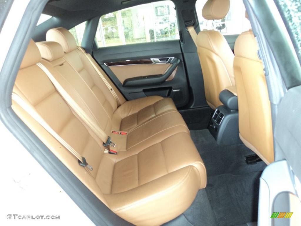 Amaretto Interior 2008 Audi A6 3.2 Sedan Photo #48145590