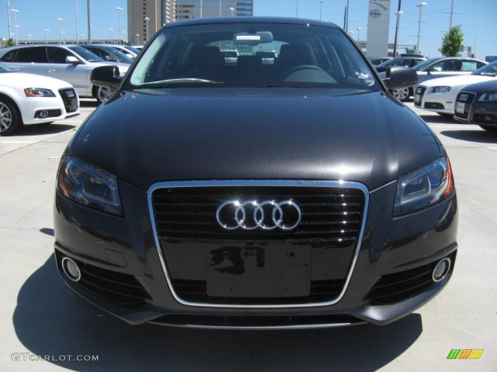 Lava Gray Pearl Effect 2011 Audi A3 2.0 TFSI Exterior Photo #48145668