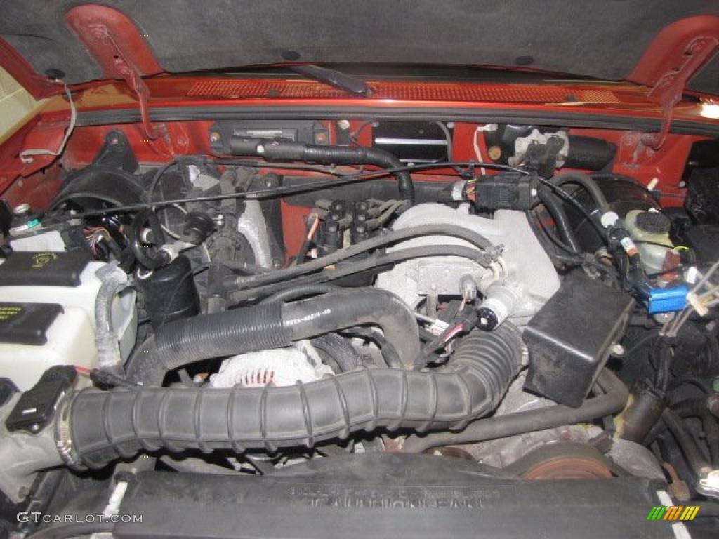 1999 Ford Ranger XLT Regular Cab 4x4 Engine Photos