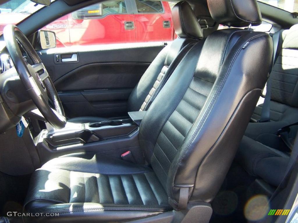 Dark Charcoal Interior 2008 Ford Mustang GT Premium Coupe Photo #48146193