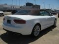 2011 Ibis White Audi A5 2.0T Convertible  photo #4