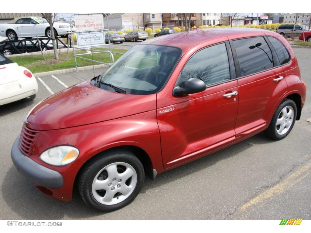 2001 PT Cruiser Touring - Inferno Red Pearl / Charcoal photo #1