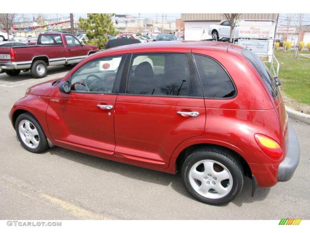 2001 PT Cruiser Touring - Inferno Red Pearl / Charcoal photo #6