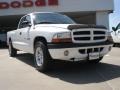 2001 Bright White Dodge Dakota Sport Club Cab  photo #1