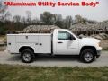 2011 Summit White GMC Sierra 2500HD Work Truck Regular Cab Commercial  photo #1