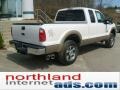 White Platinum Metallic Tri-Coat - F250 Super Duty Lariat SuperCab 4x4 Photo No. 7