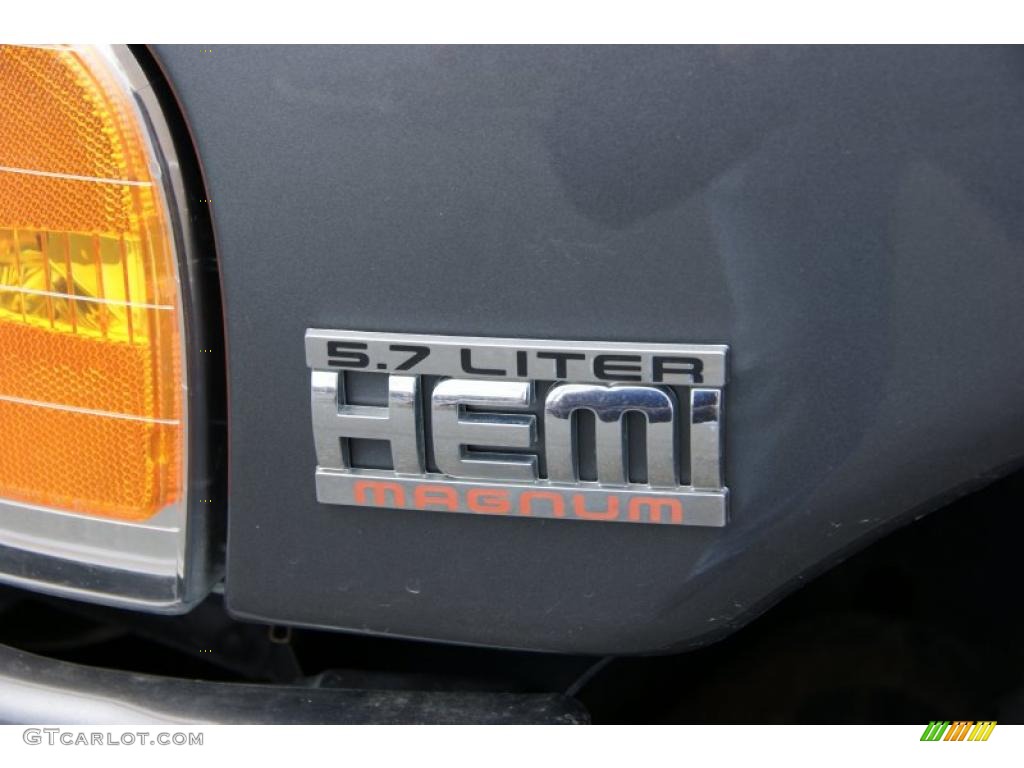 2003 Ram 1500 SLT Quad Cab 4x4 - Graphite Metallic / Dark Slate Gray photo #8