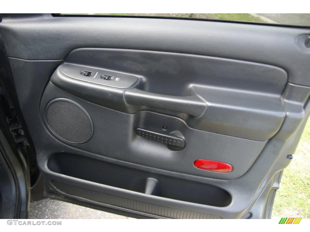 2003 Ram 1500 SLT Quad Cab 4x4 - Graphite Metallic / Dark Slate Gray photo #17