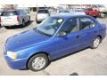 2002 Coastal Blue Hyundai Accent GL Sedan #48099792