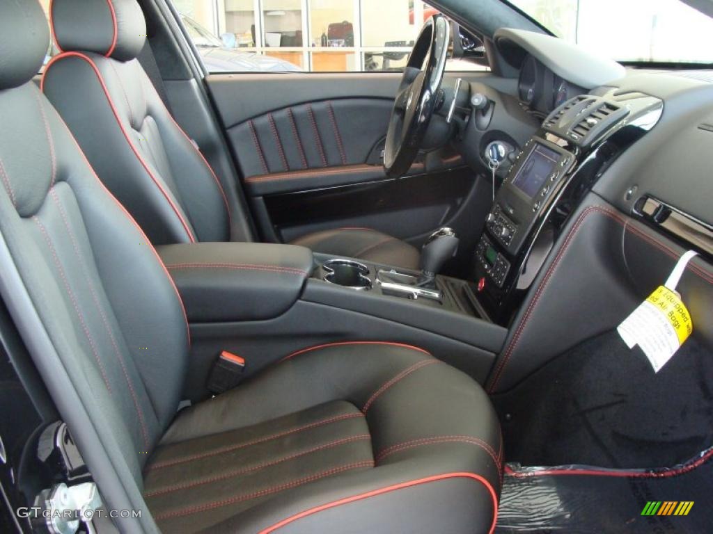 Nero Interior 2011 Maserati Quattroporte S Photo #48150591