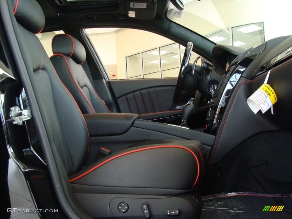 Nero Interior 2011 Maserati Quattroporte S Photo #48150600