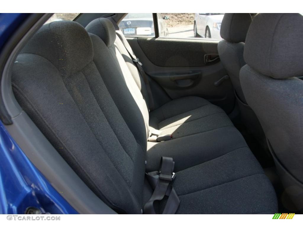 2002 Accent GL Sedan - Coastal Blue / Gray photo #17