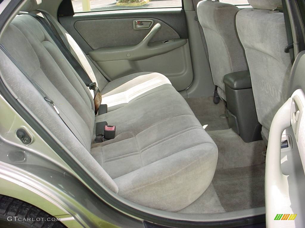 1998 Camry LE V6 - Antique Sage Pearl / Gray photo #11