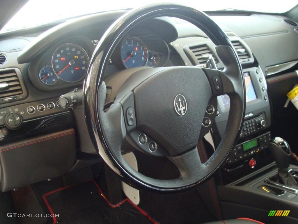 2011 Maserati Quattroporte S Nero Dashboard Photo #48150707