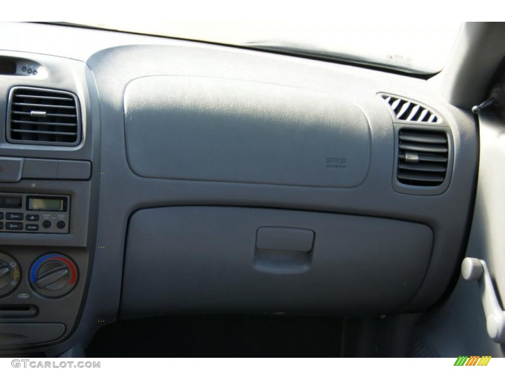 2002 Accent GL Sedan - Coastal Blue / Gray photo #21