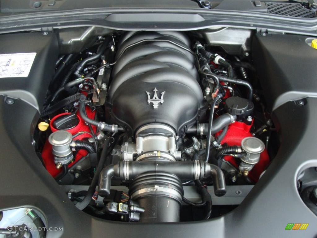 2011 Maserati GranTurismo S 4.7 Liter DOHC 32-Valve VVT V8 Engine Photo #48150956