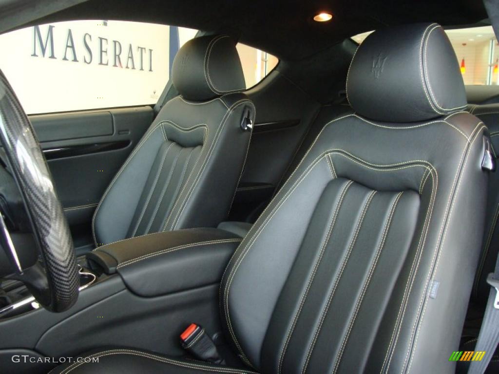 Nero Interior 2011 Maserati GranTurismo S Photo #48150977