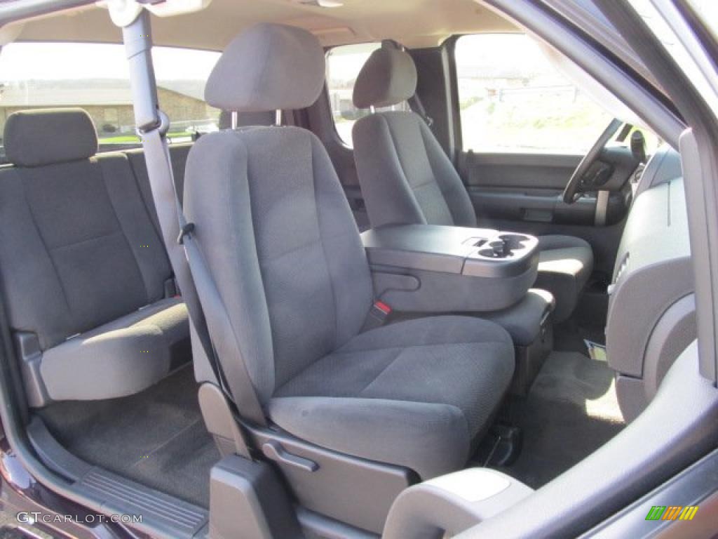 2008 Silverado 1500 Z71 Extended Cab 4x4 - Dark Cherry Metallic / Ebony photo #17