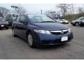 2010 Royal Blue Pearl Honda Civic DX-VP Sedan  photo #5