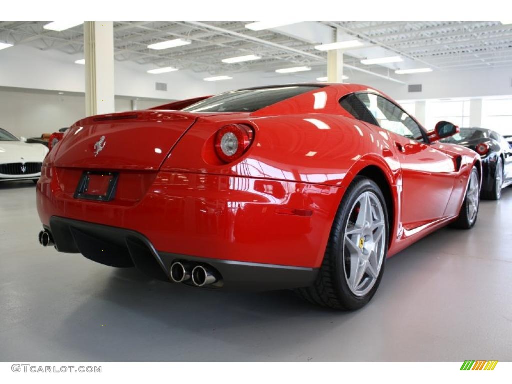 2008 599 GTB Fiorano F1 - Rosso Corsa (Red) / Beige photo #4