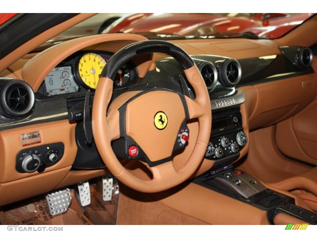 2008 Ferrari 599 GTB Fiorano F1 Beige Dashboard Photo #48151682