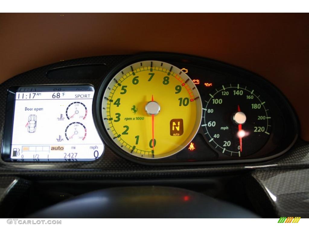 2008 Ferrari 599 GTB Fiorano F1 Gauges Photo #48151748