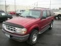 1992 Electric Currant Red Metallic Ford Explorer XLT 4x4  photo #2
