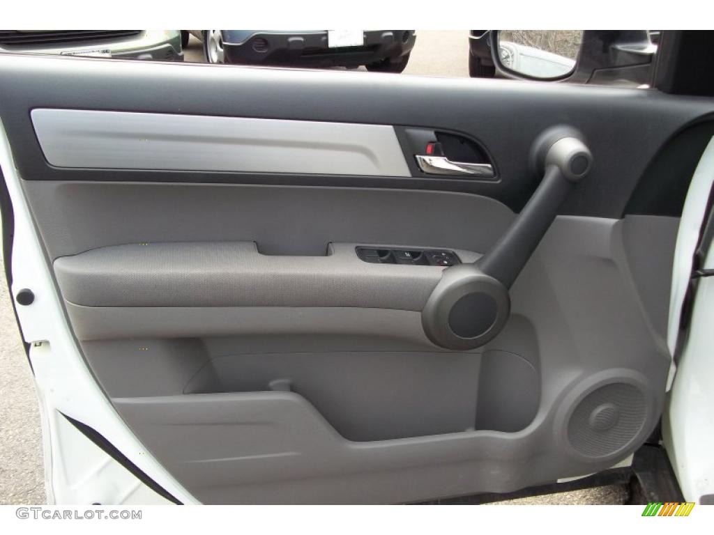 2010 Honda CR-V EX AWD Gray Door Panel Photo #48152150