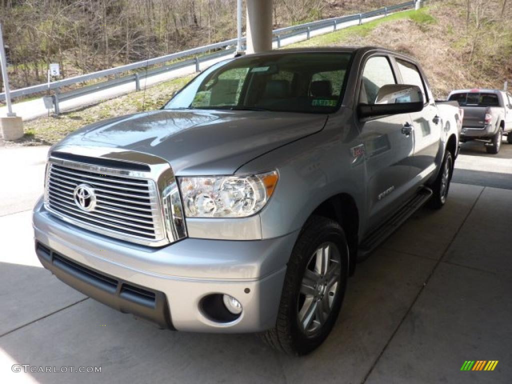 2011 Tundra Limited CrewMax 4x4 - Silver Sky Metallic / Sand Beige photo #5