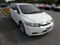 Taffeta White - Civic LX Sedan Photo No. 1