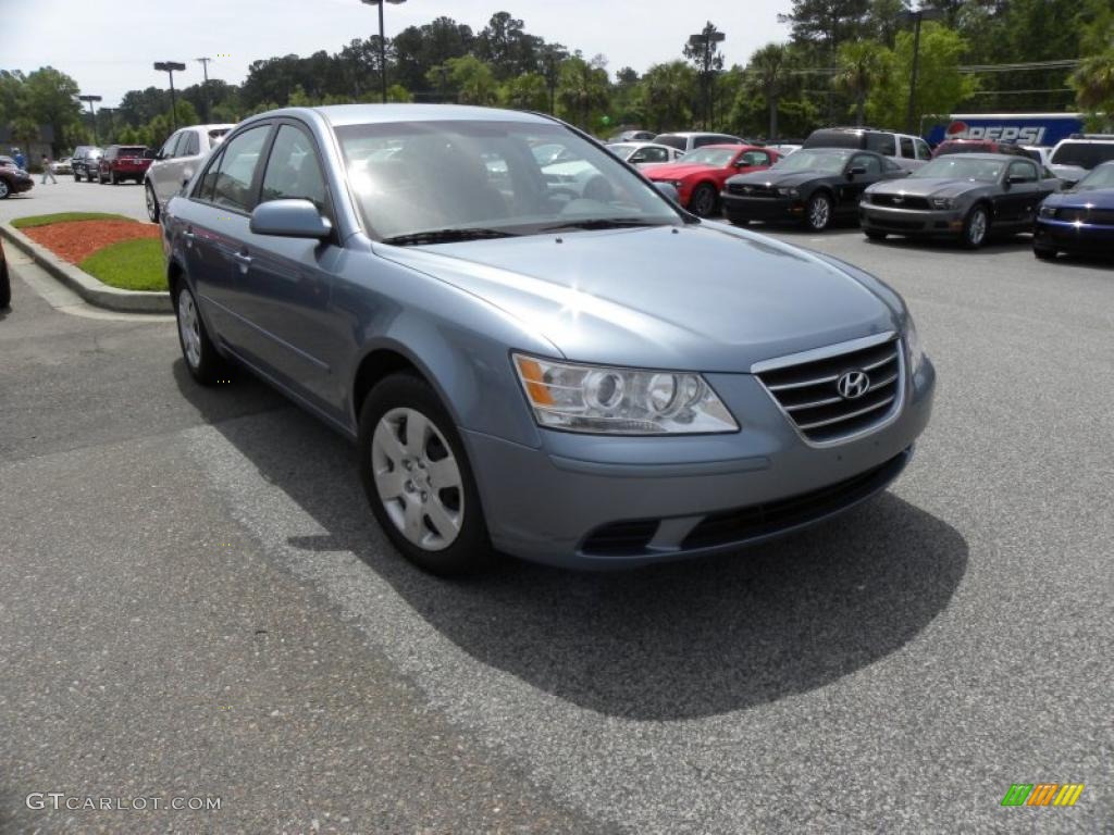 2010 Sonata GLS - Medium Silver Blue / Gray photo #1