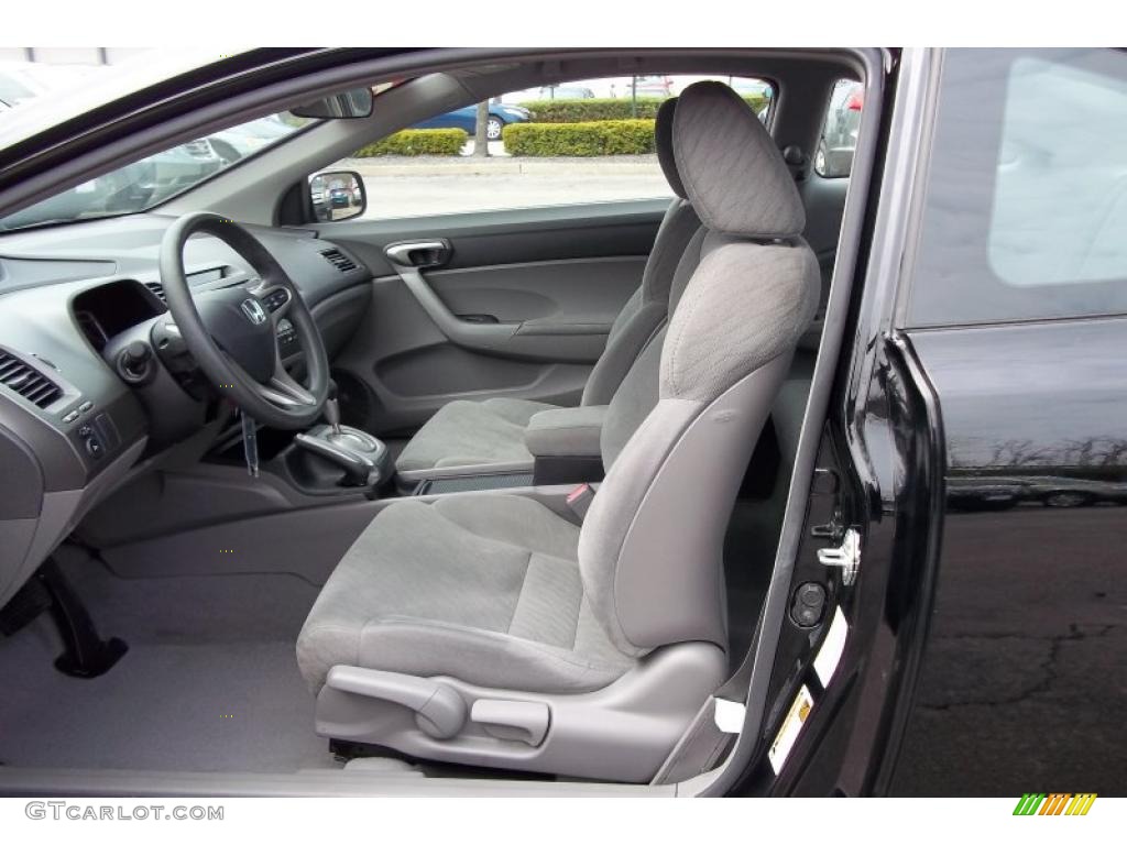 Gray Interior 2011 Honda Civic LX Coupe Photo #48153521
