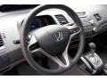 Gray 2011 Honda Civic LX Coupe Steering Wheel