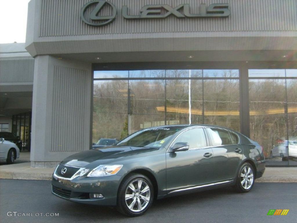 2008 GS 350 AWD - Verdegris Green Mica / Cashmere photo #1