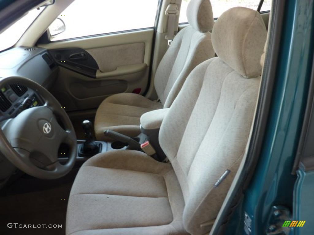 2006 Elantra GLS Sedan - Spruce Green / Beige photo #8