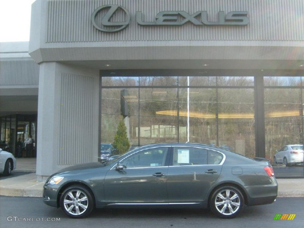 2008 GS 350 AWD - Verdegris Green Mica / Cashmere photo #2
