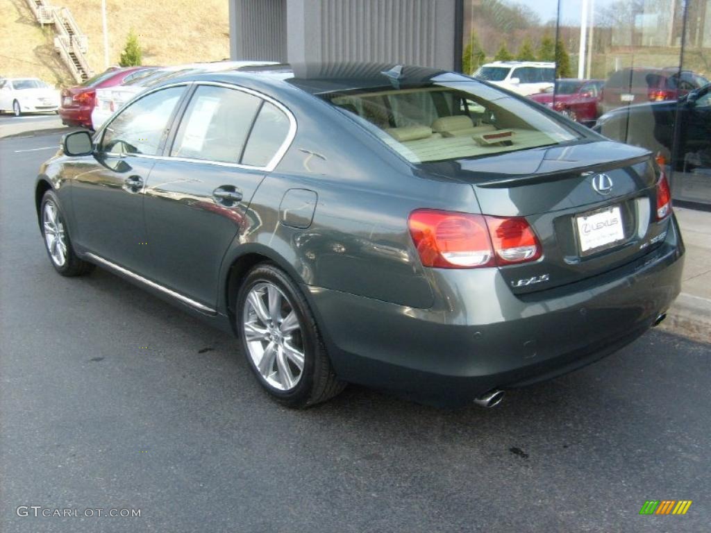 2008 GS 350 AWD - Verdegris Green Mica / Cashmere photo #3